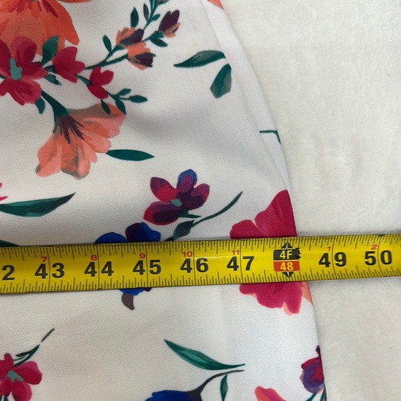 Calvin Klein Red and Pink Sleeveless Maxi Dress - Picture 8 of 15